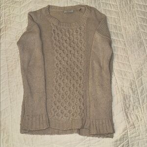Christopher Fischer Alpaca Wool Cream Sweater M
